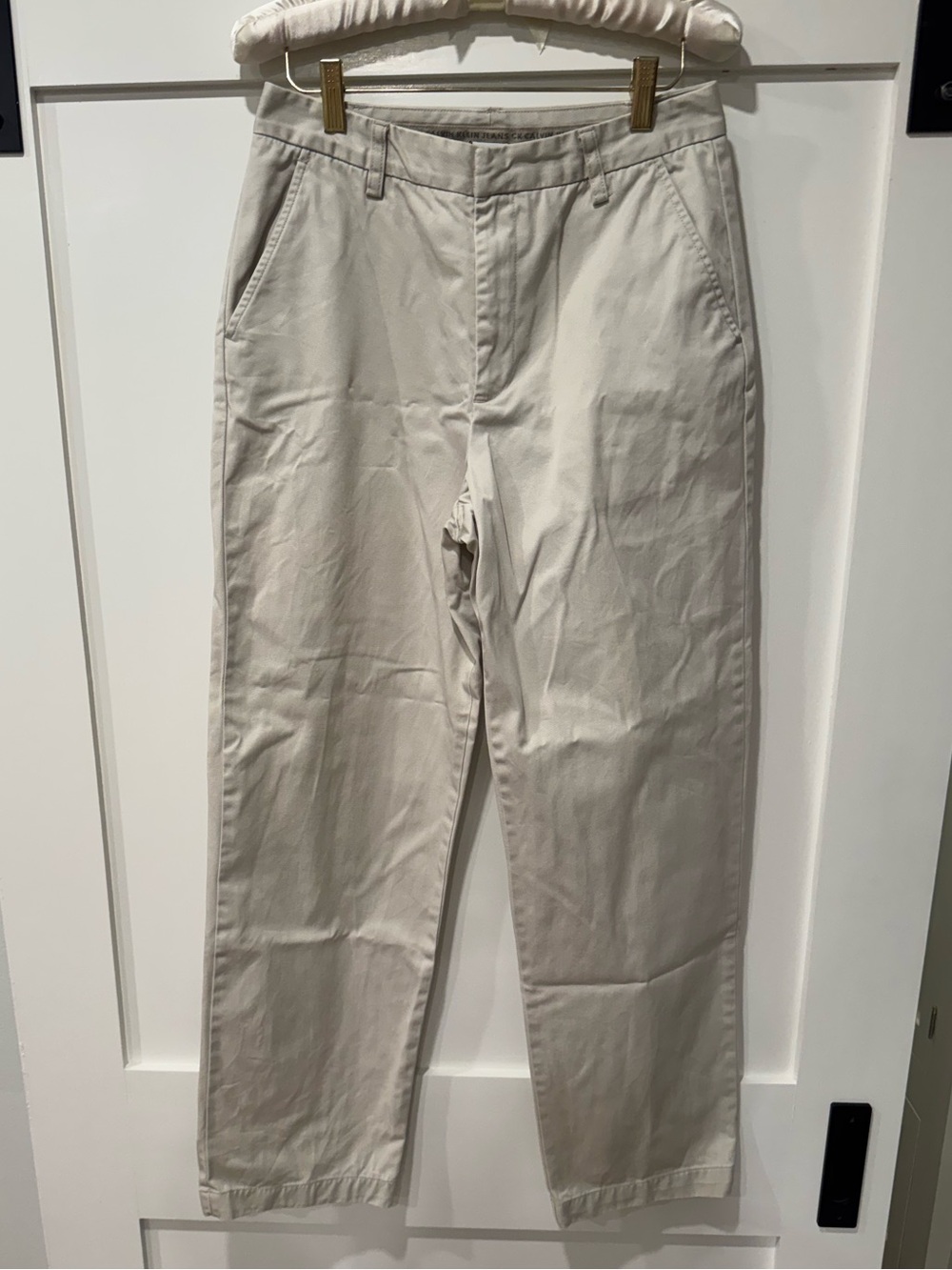Calvin Klein Light Beige Khaki Chinos